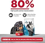 Nulo Freestyle Aliments pour chiens séchés adultes - Saumon & Pois, aliments pour chiens sans grains de qualité supérieure avec probiotiques pour la santé de la peau, de la poitrine et du manteau, naturel, kibble haute protéine pour les petites, moyennes et grandes races, 6lb sac