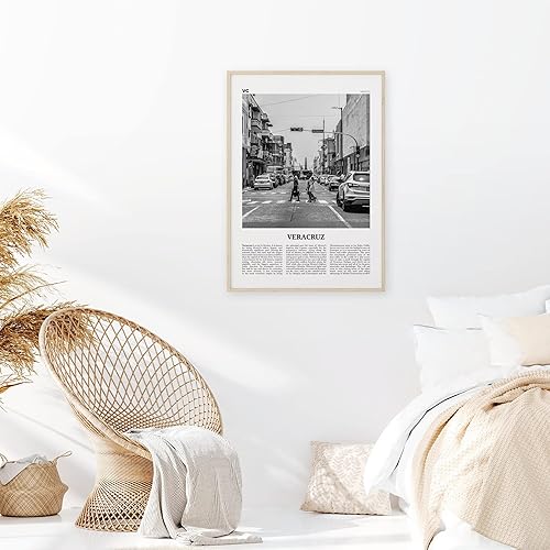 Miniatura 2 de Impresión Veracruz en blanco y negro, arte de pared de Veracruz, póster de Veracruz, foto de Veracruz, decoración de pared de Veracruz, Puerto de