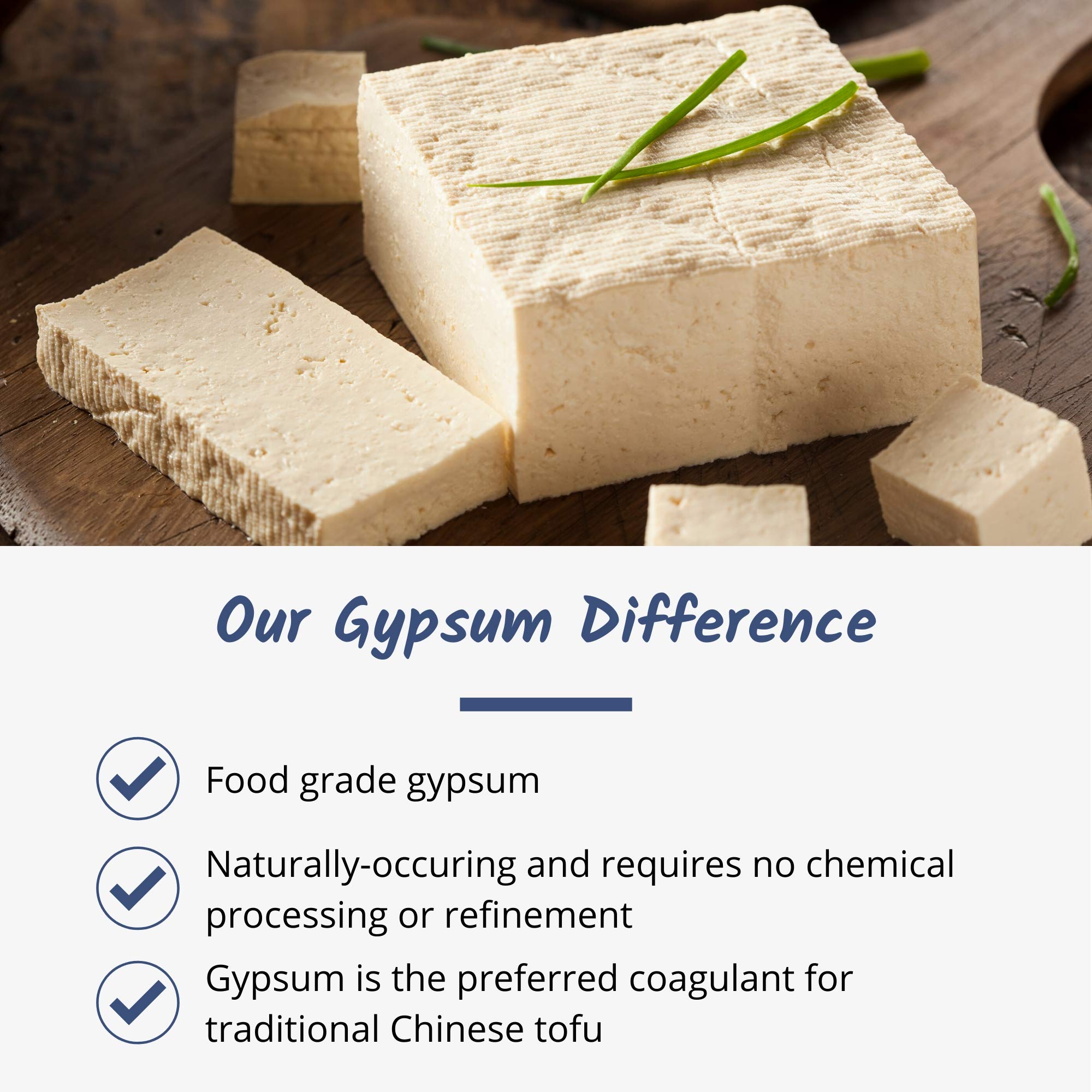 Gypsum Powder Tofu Coagulant By Handy Pantry Calcium Sulfate Food Grade Gypsum Perfect For