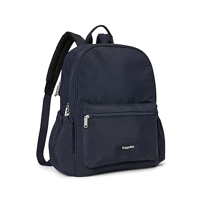 Baggallini Securtex Anti Theft Laptop Backpack Shoulder Women
