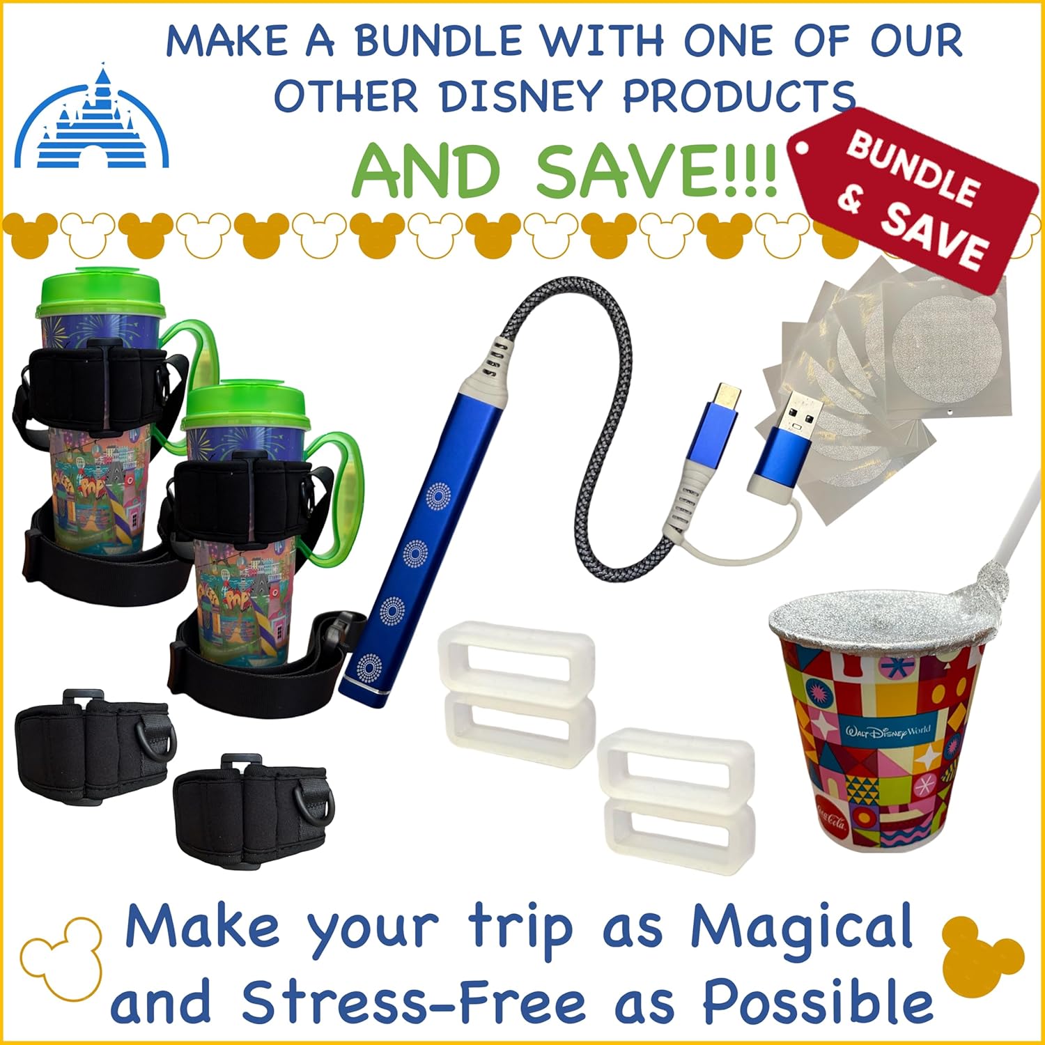 MagicBand  Travel Case Disney World Accessories for Trip. Disney Cruise Essentials.