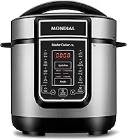MONDIAL Panela de Pressão Elétrica, Master Cooker - 3L, 220V, Preto, 700W - PE-40