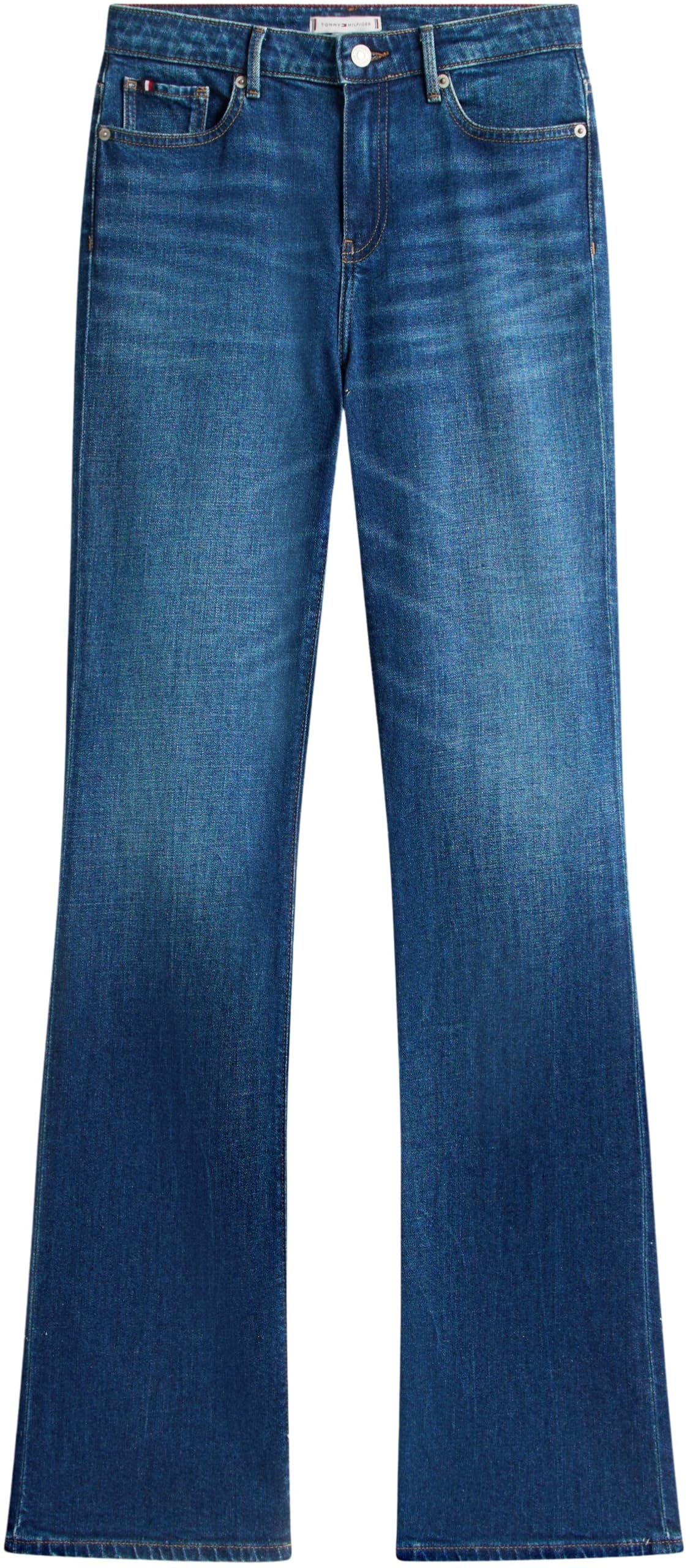Tommy Hilfiger Vaqueros Mujer New Doreen Bootcut Talle Medio, Azul (New Doreen), 28W/32L