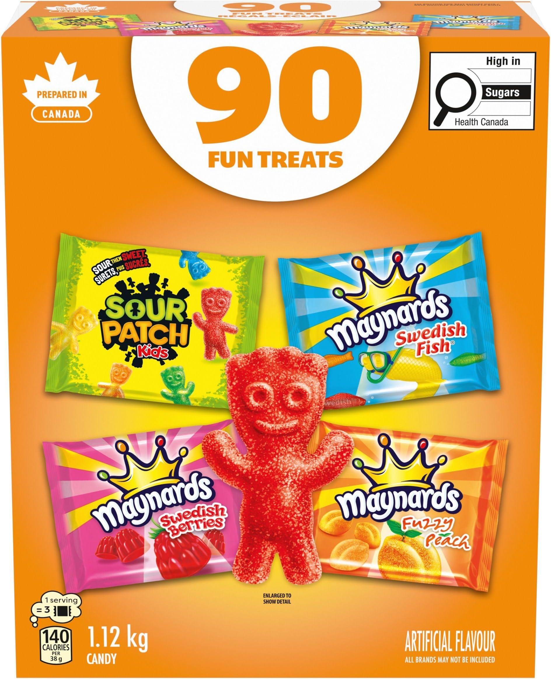 Maynards Halloween Candy, 90 Count, 1120 Gram