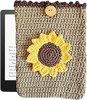 Vista 1 de Funda para Kindle tejida a mano, compatible con todos los modelos de 5.5 a 7 pulgadas (excepto Scribe), accesorios Kindle hechos a mano