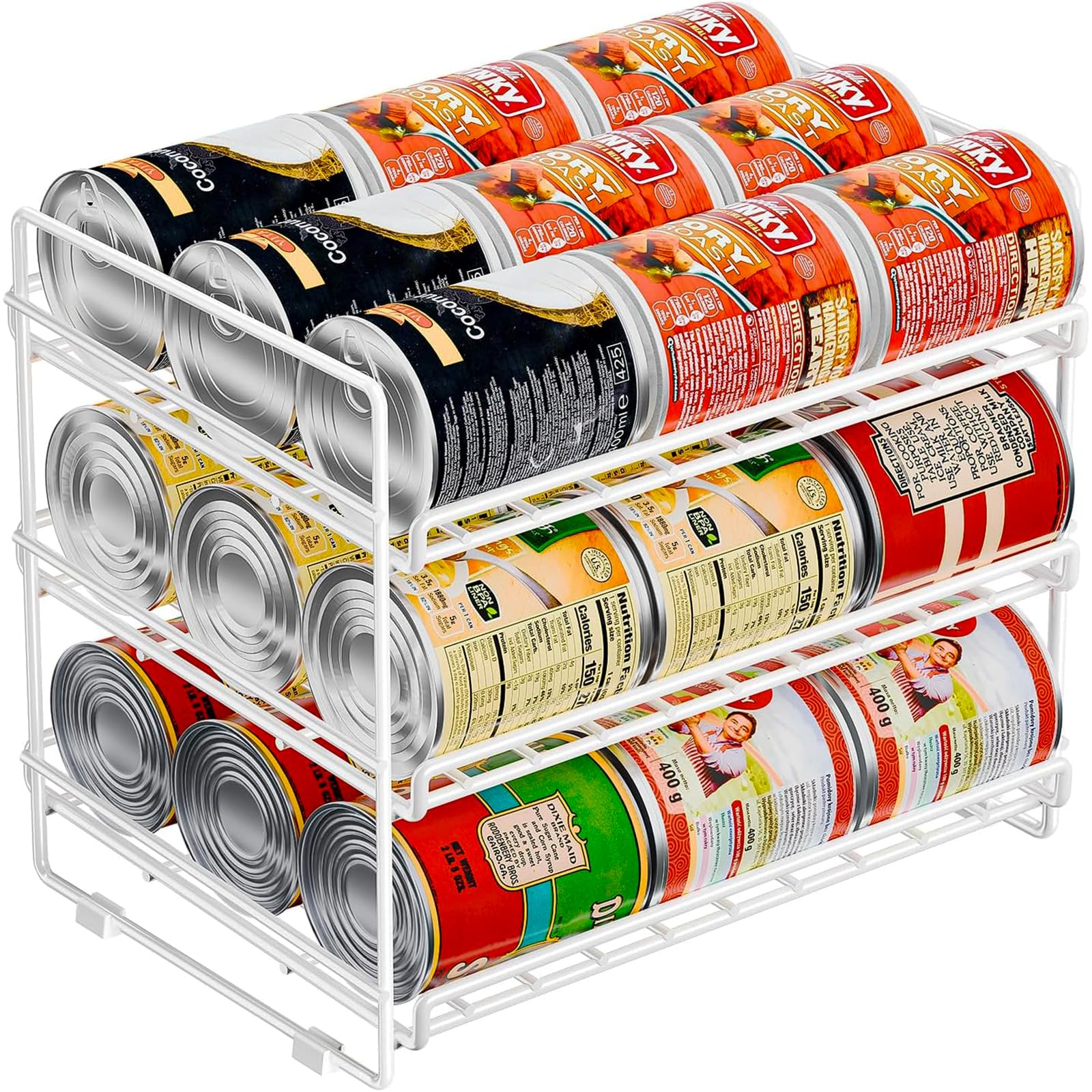 Tiered Shelf Organizer for Cans: Maximize Your Pantry Space