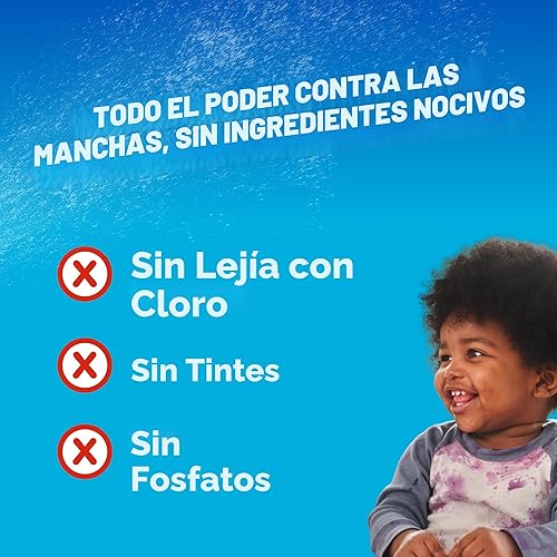 Miniatura 4 de OxiClean Max Force - Spray quitamanchas para lavandería, artículos esenciales para recién nacidos y bebés, tratamiento de manchas para viajes
