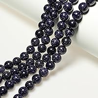 Vista 173 de MJDCB Natural Multicolor Volcanic Lava Stone Round Loose Stone Beads DIY for Jewelry Bracelet Making 15" (6mm, White)