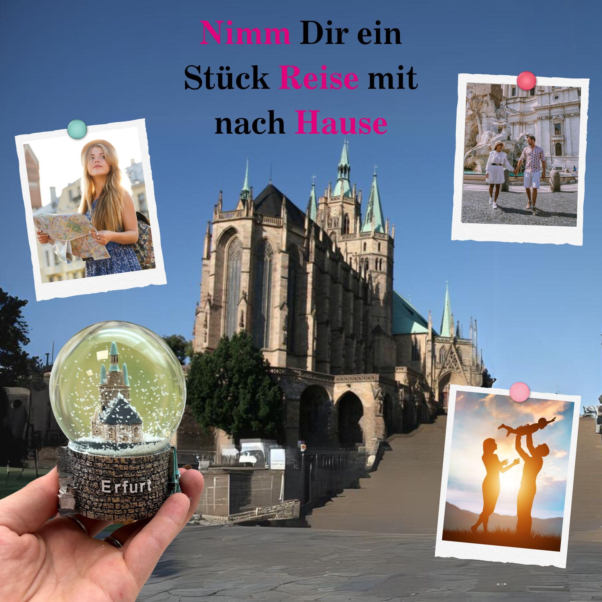 30027 Souvenir Palla Di Neve Alemania Castello - 12