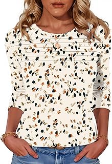 Blingfit Blouses for Women Long Sleeve Dressy Casual Fall Fashion Tops