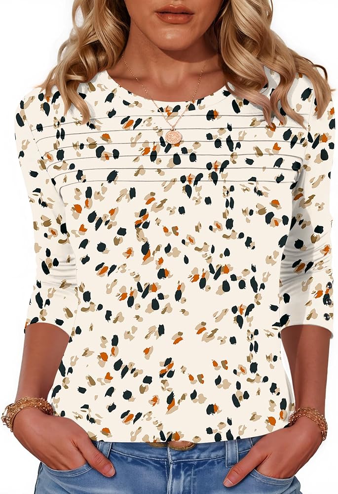 Blingfit Ladies Tops and Blouses Long Sleeve Shirts Crew Neck Fall Outfits  2025 Pullover Soft Business Work Clothes S at Amazon Women's Clothing store