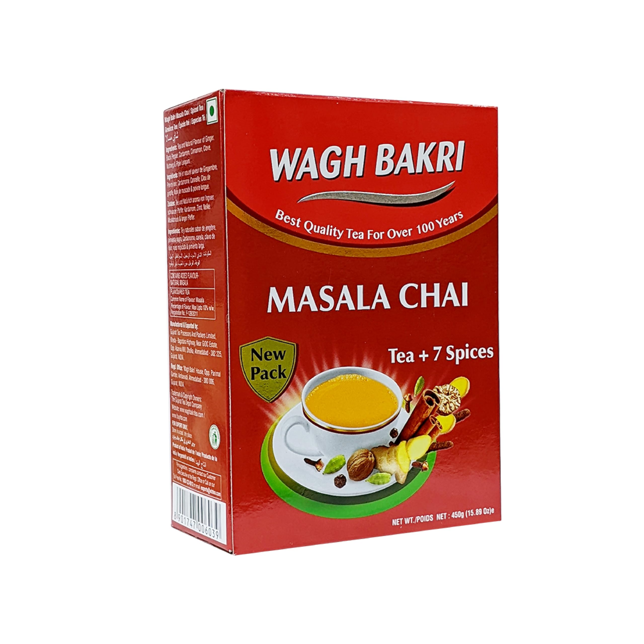 Masala Spiced Tea 450g box