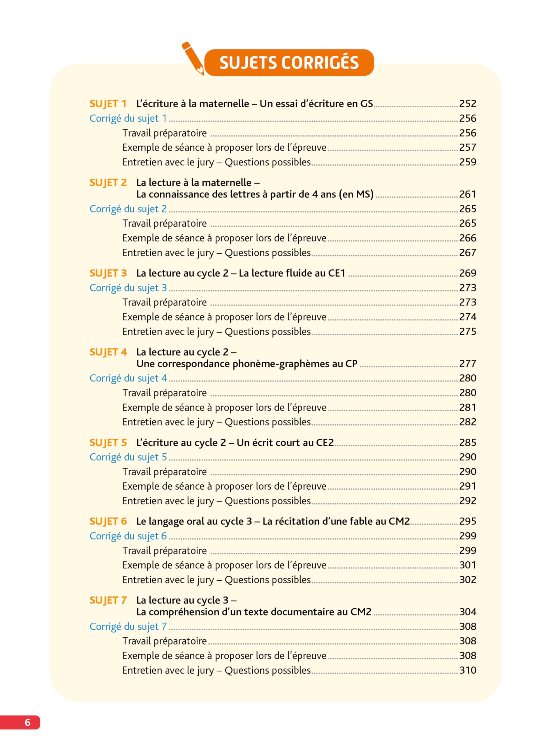 Objectif CRPE 2026-2027 - Français - La leçon - épreuve orale d'admission
