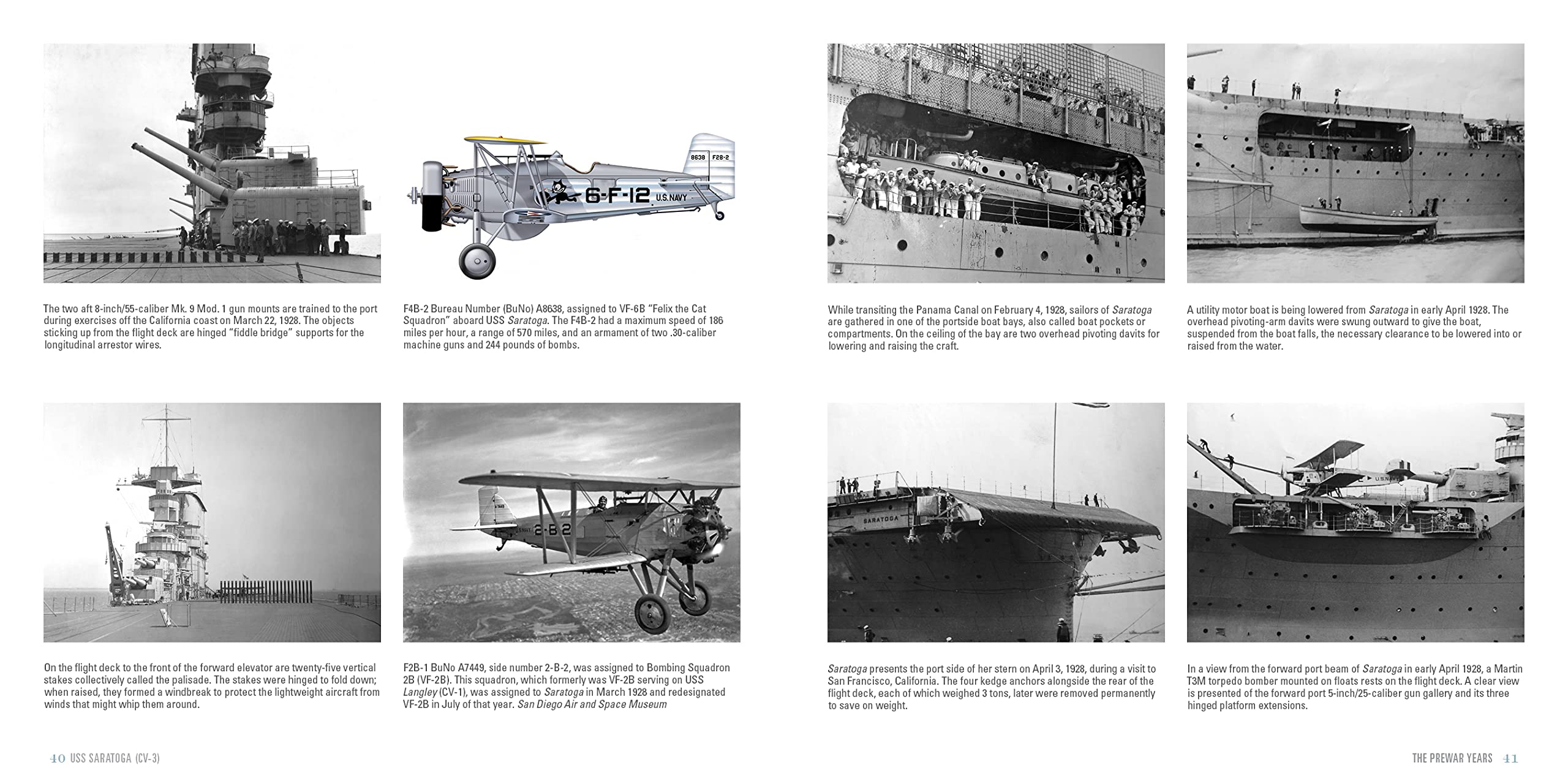USS Saratoga [CV-3]: From the 1920s 30s and WWII Combat to Operation Crossroads (Legends of Warfare: Naval)