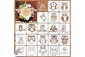 Mystical Owl Stencils - Your Gateway to Enchanting Creations