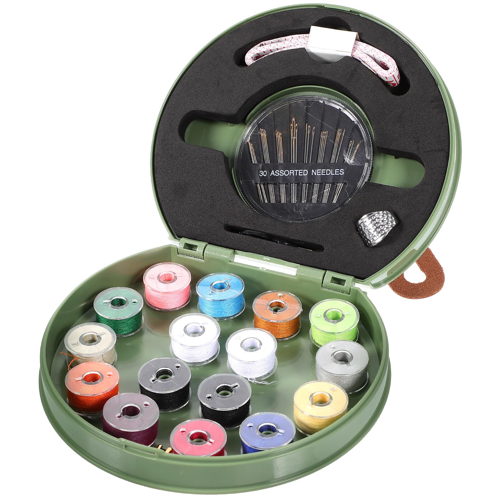 Mini Kit de Costura Portátil para Madre y Amigas, Organizador Compacto