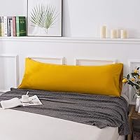 Vista 29 de H Household - Funda de almohada 100% algodón jersey - Ligera, cómoda, súper suave y transpirable, fundas de almohada tejidas en hilado con cierre