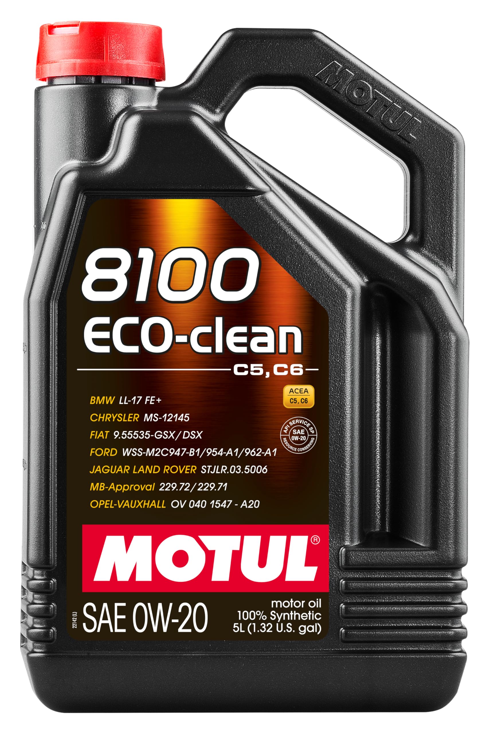 Amazon | MOTUL(モチュール) 8100 ECO-Clean 0W-20 5L 全合成油[正規品