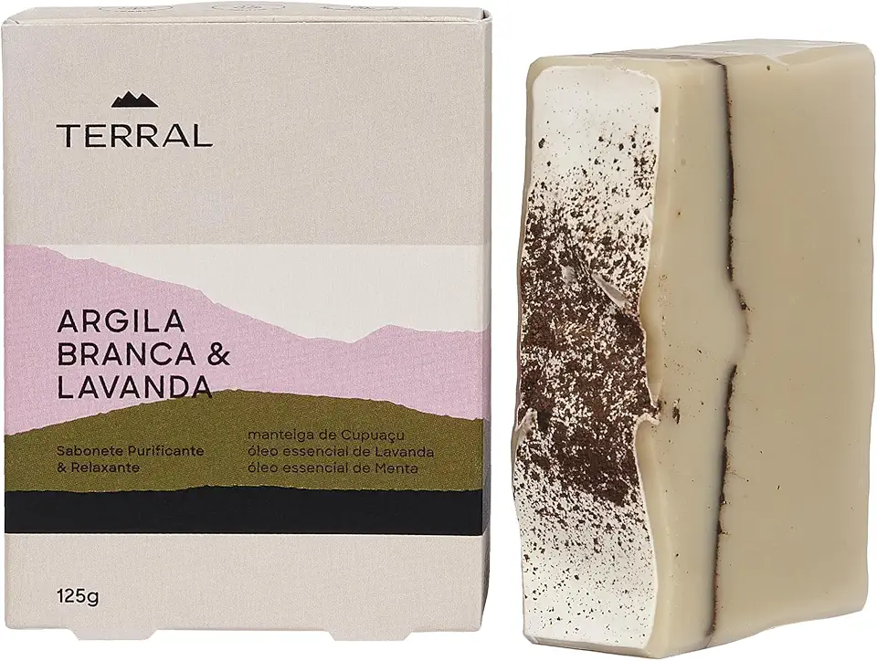 Sabonete Argila Branca & Lavanda, Terral