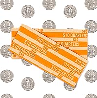 Vista 4 de Conjunto de Envoltorios Planos a Rayas para Monedas 100