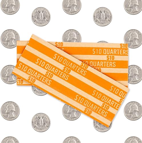 Miniatura 4 de Conjunto de Envoltorios Planos a Rayas para Monedas 100