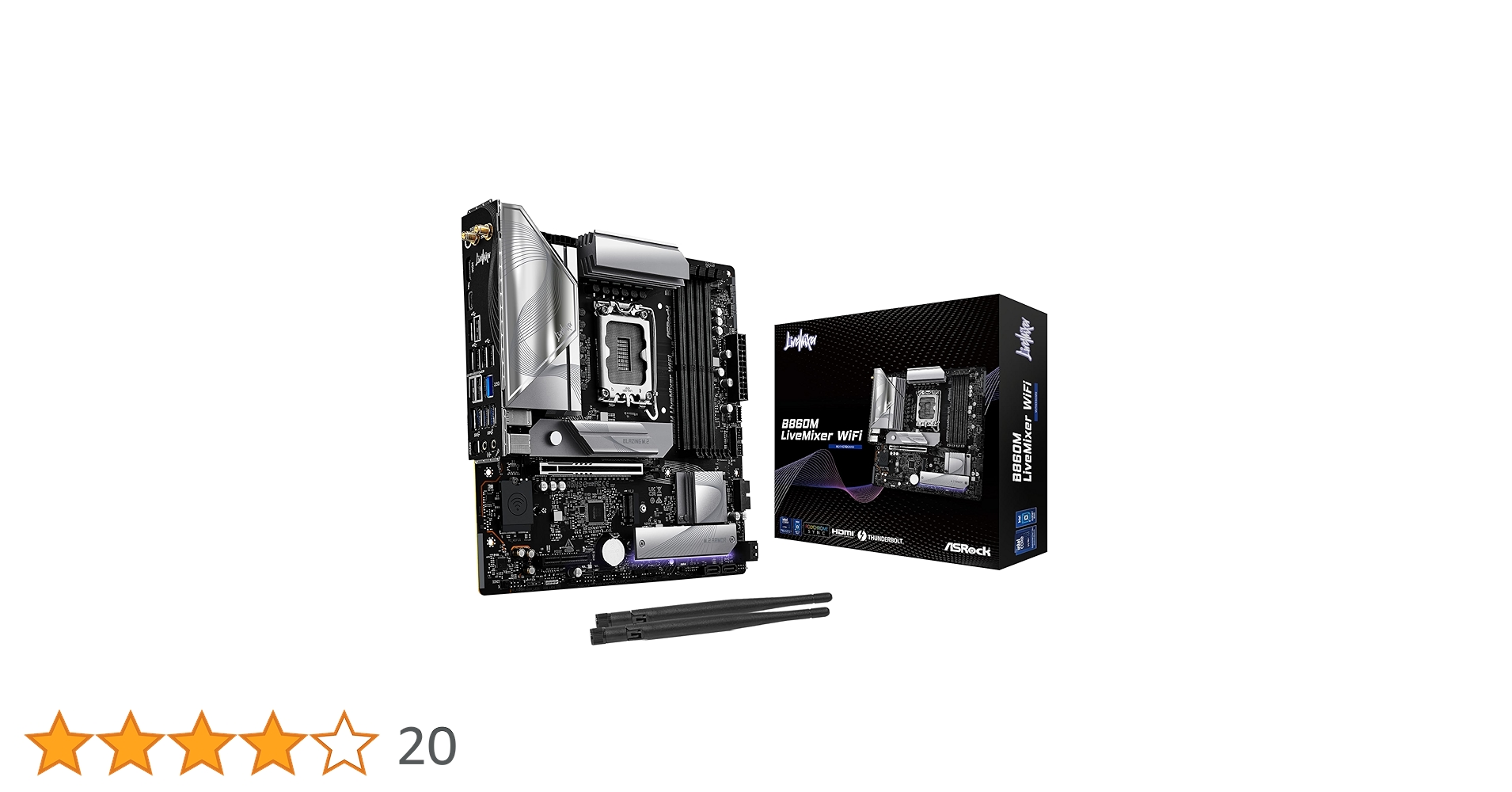 Amazon.co.jp: ASRock マザーボード B860M LiveMixer WiFi Intel