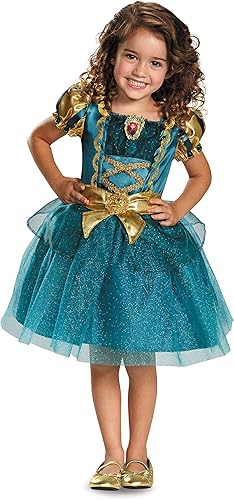 Disguise Disney Princess Merida - Disfraz de niña pequeña valiente talla L 4-6X