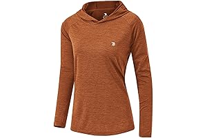 Womens UPF 50+ Travel Hoodie for Sun Protection