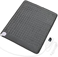 Vista 41 de Almohadillas térmicas eléctricas para espalda, hombros, caliente, para cuello y brazos, abdomen, húmeda para piernas y rodilla, apagado automático