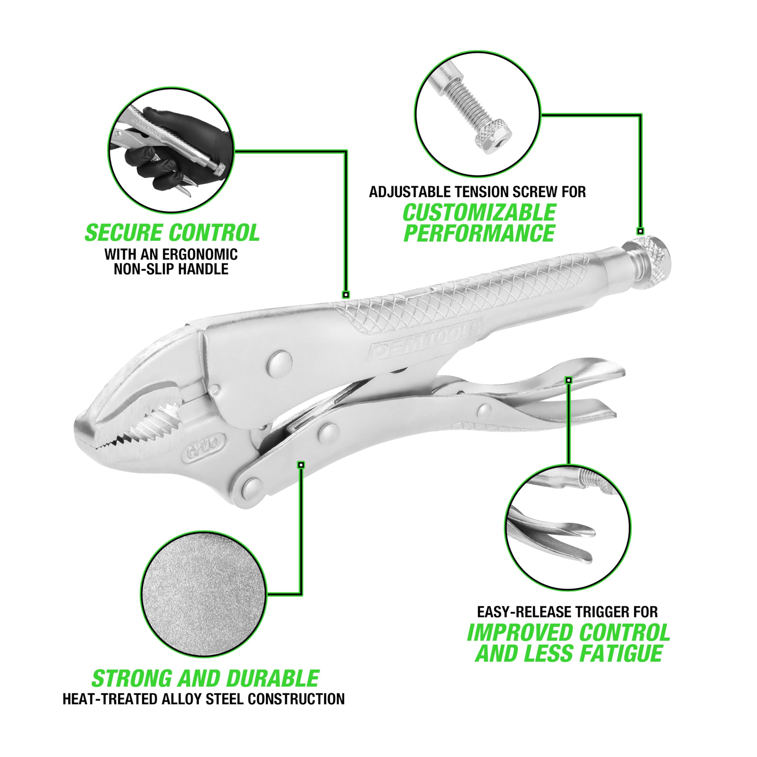 oemtools 23987 Zestaw szczypiec (7 sztuk)