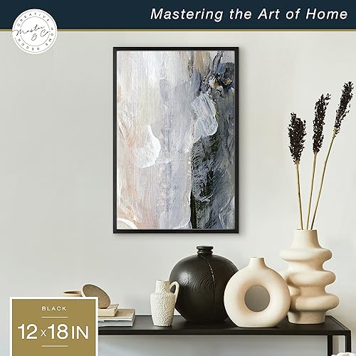 Vista 20 de MCS Master & Co. Foundry Gallery - Marco metálico de pared color negro, 16 x 24 pulgadas sin paspartú