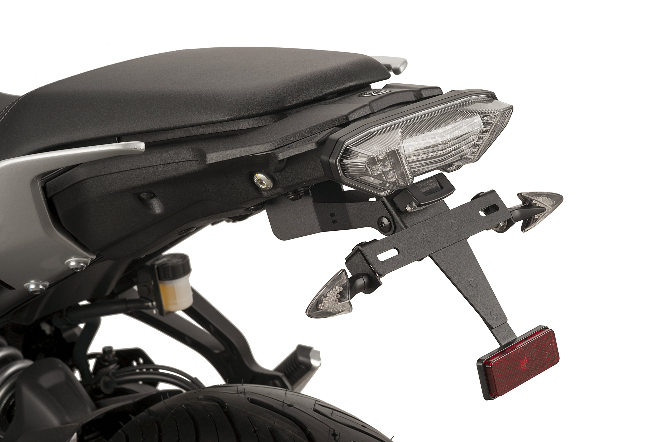 Puig License Support 9204N Black for Yamaha MT-07 Tracer 16'-18'