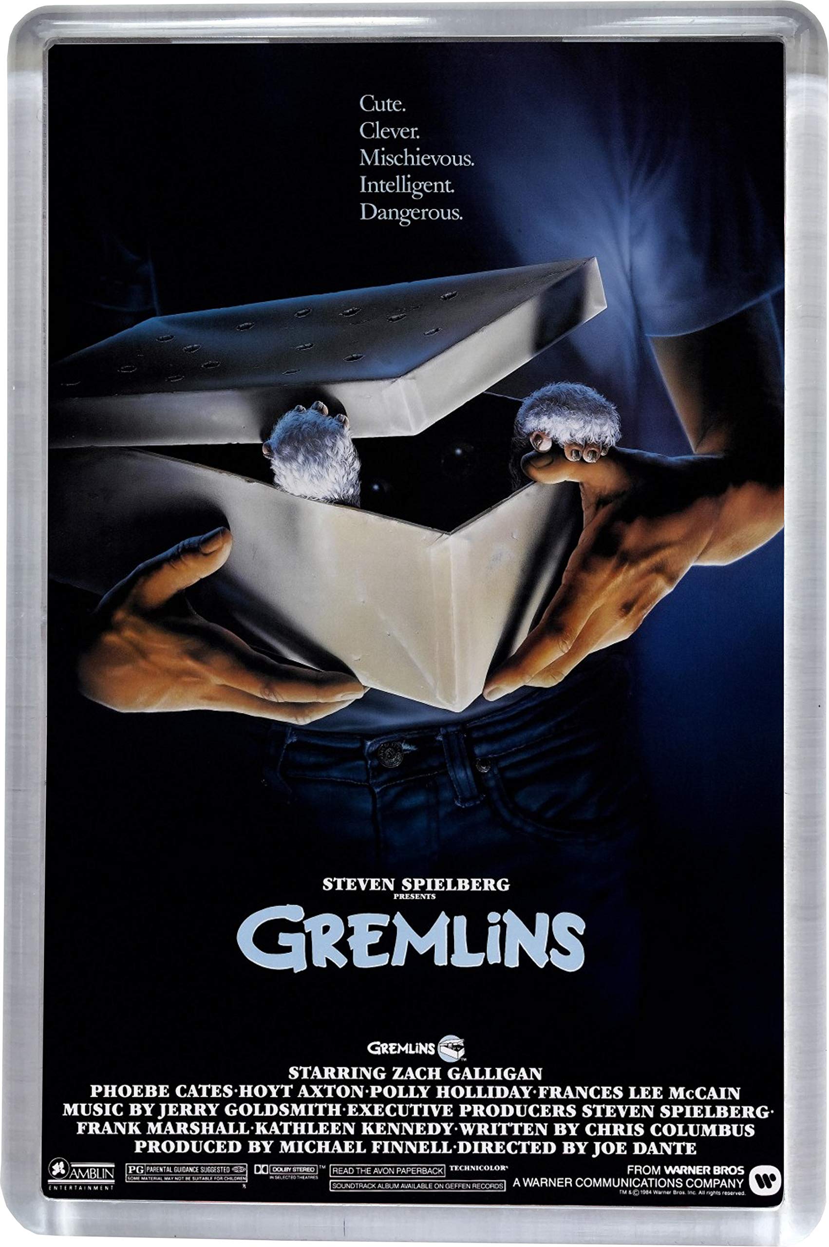Gremlins Classic Movie Poster Fridge Magnet 5 x 7.5 cm