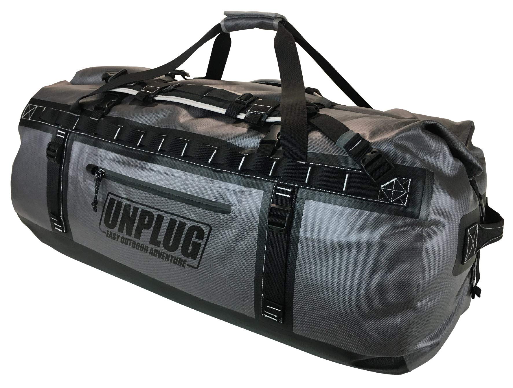 Sponsored Ad – Unplug Ultimate Adventure Bag | 1680D Heavy Duty Waterproof Bag | Large Travel Duffle Bag which can be Used for Camping, Motorcycling, Boating, or Hunting