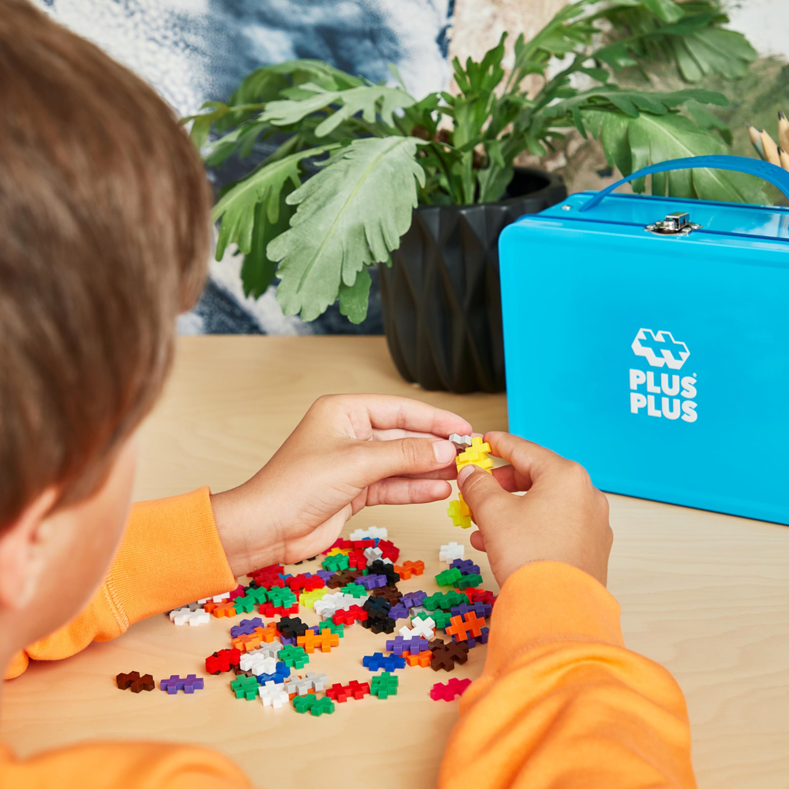 Amazon.com: Plus Plus Metal Suitcase - 600 Piece Mini Interlocking