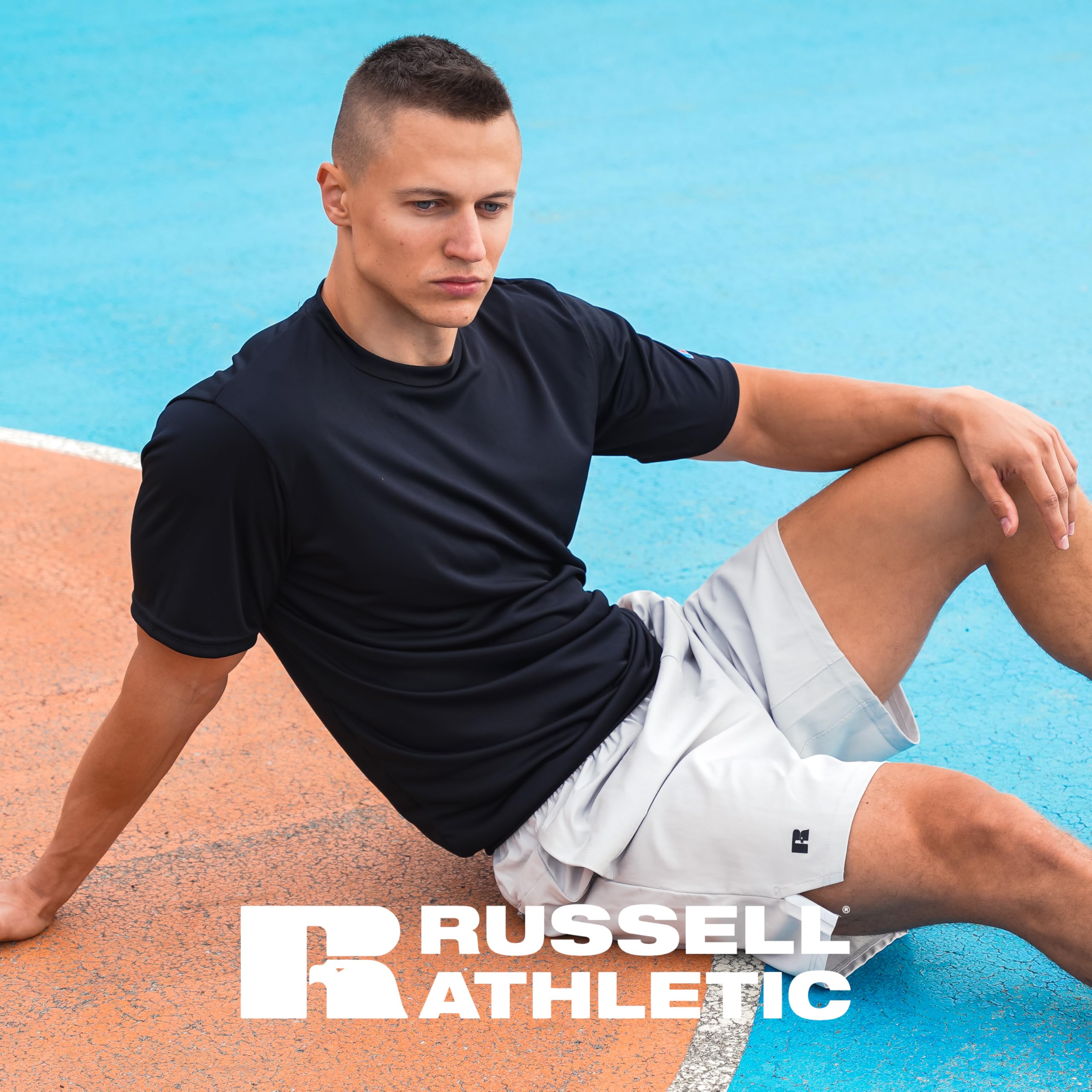 Russell Athletic Męskie szorty Legend Stretch Woven