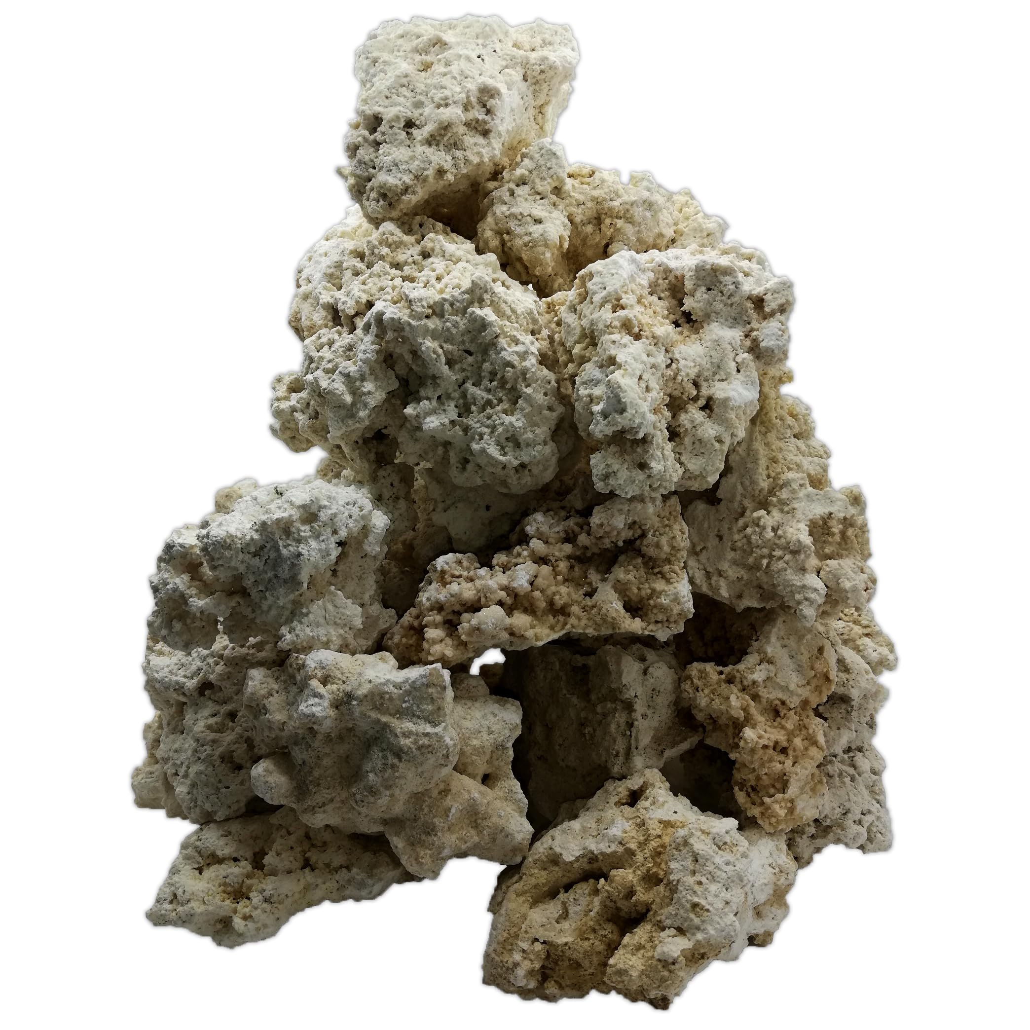 Aquarium Ocean Dry Reef Rock 20kg (9-12cm Pieces)