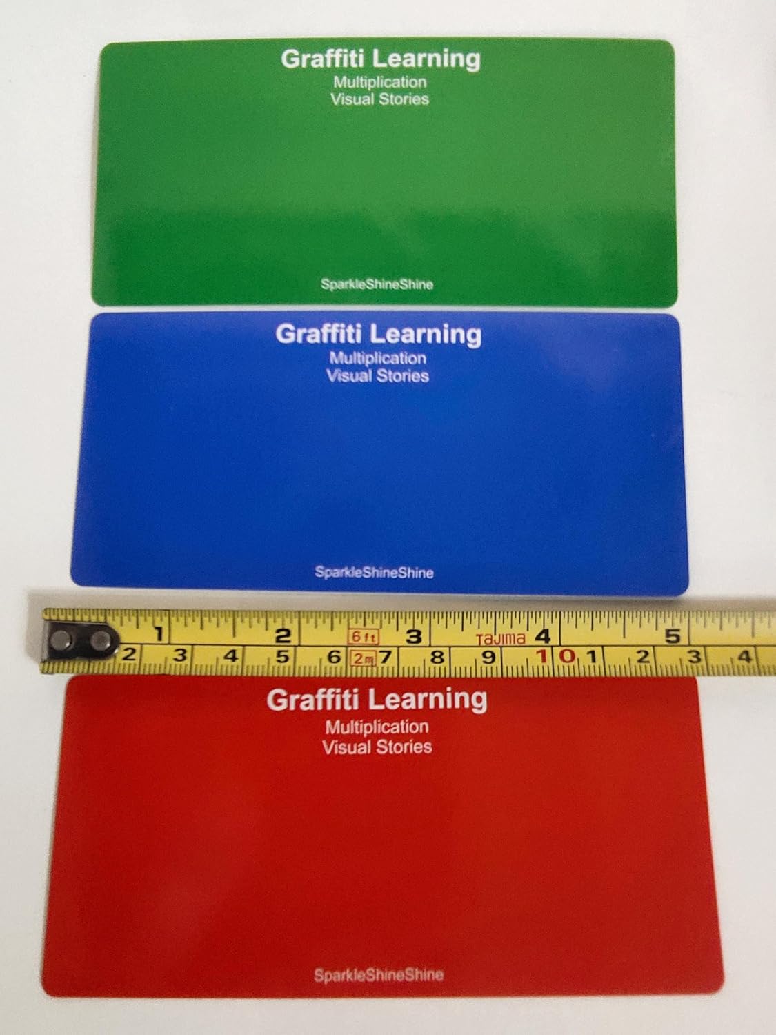 Advanced Visual Memory & Math Flash Cards for Teens and Adults | Brain Training Tool with Graffiti Method | SparkleShineShine
