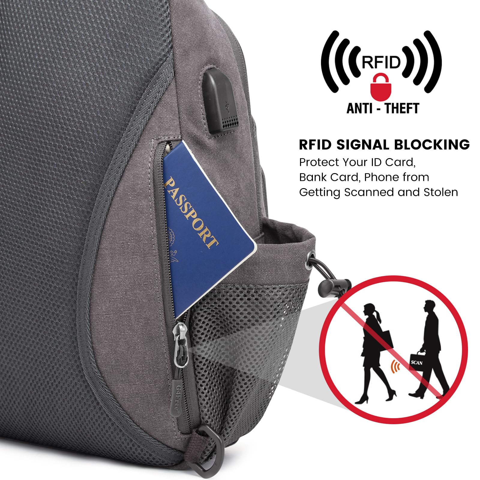 identity theft mini backpack Travelon Voyages Anti-Theft Small Sustainable design reduces our carbon footprint 45 Crossbody Bag Anti Theft Backpack