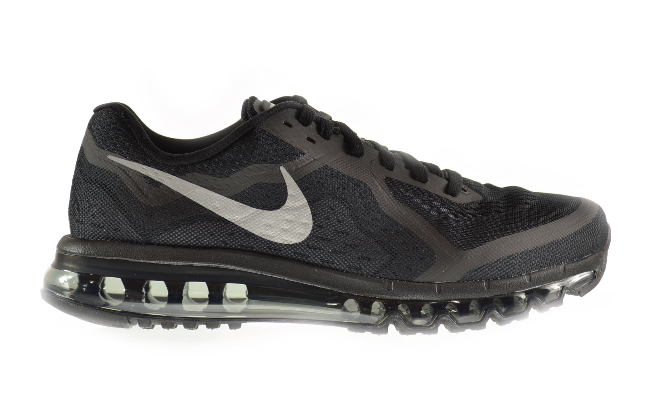 NIKE Air Max 2014 Men's Shoes Black/Reflect Silver-Anthracite-Dark Grey 621077-001
