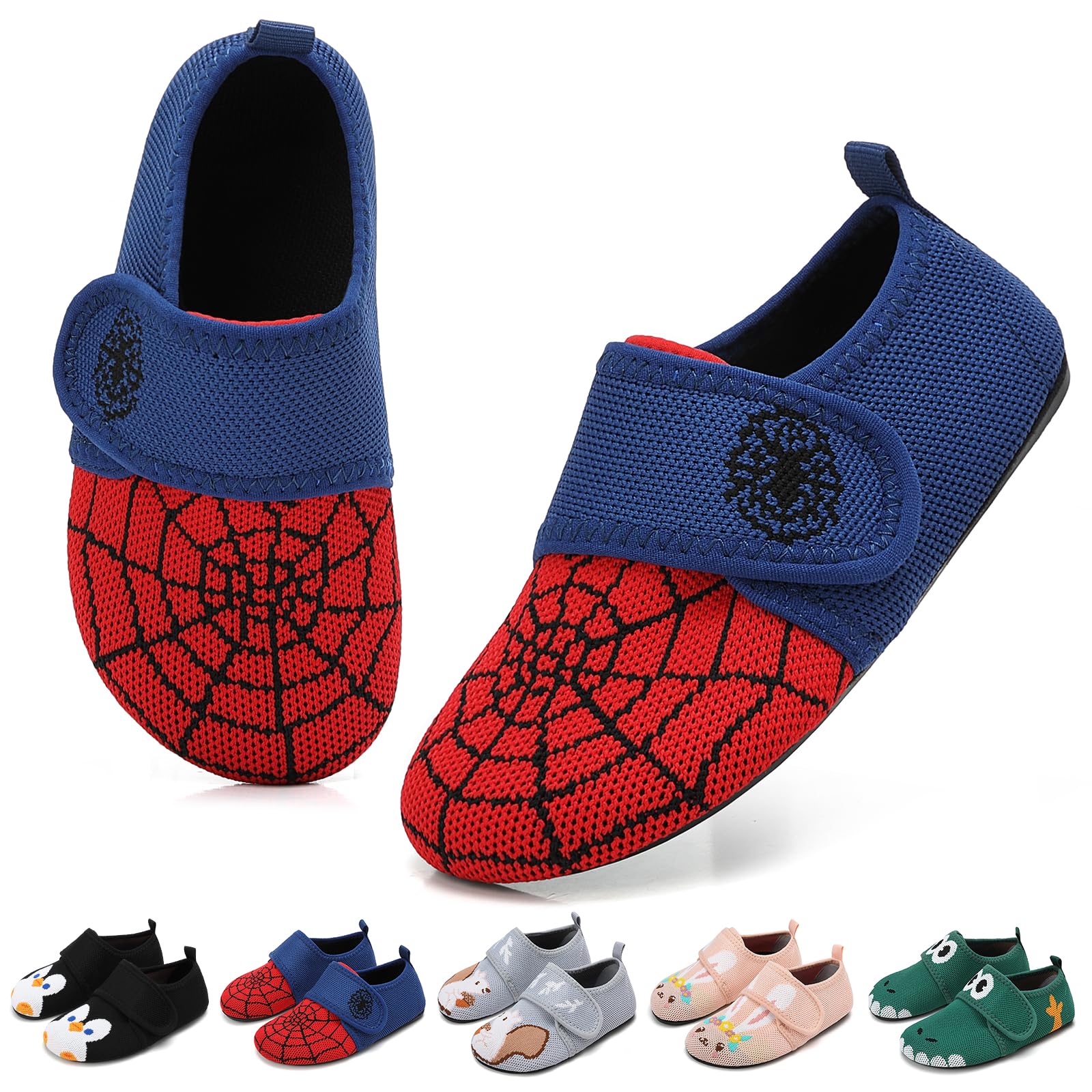 VOLHAL Hausschuhe ​Kinder Junge Mädchen Barfussschuhe Pantoffeln Lauflernschuhe ​Rutschfest ​Kindergarten für Atmung saktive​ Weich Kleinkinder Schuhe ​Unisex – Amazon Angebot