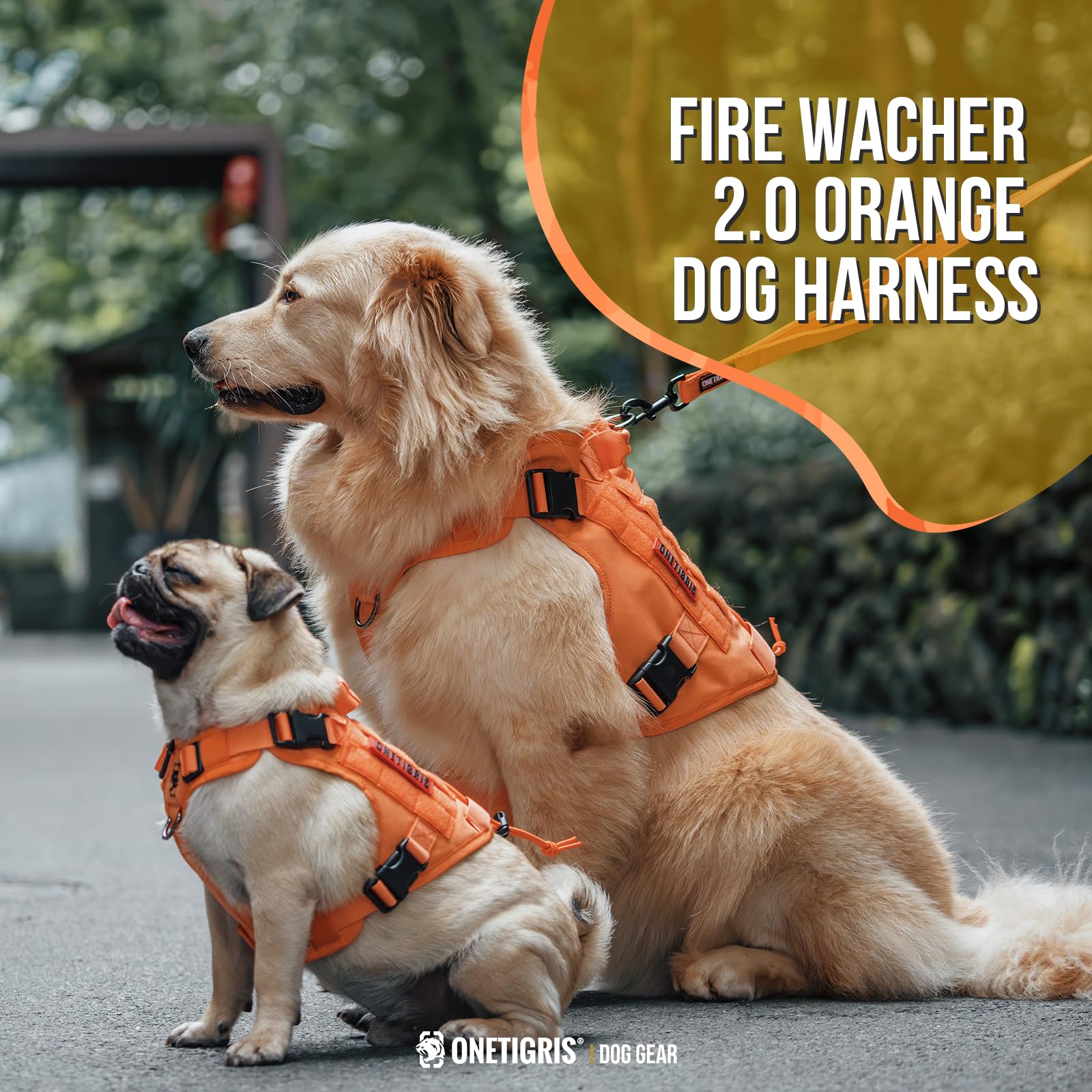 Tactical Dog Harness Vest with Handle - Image 4