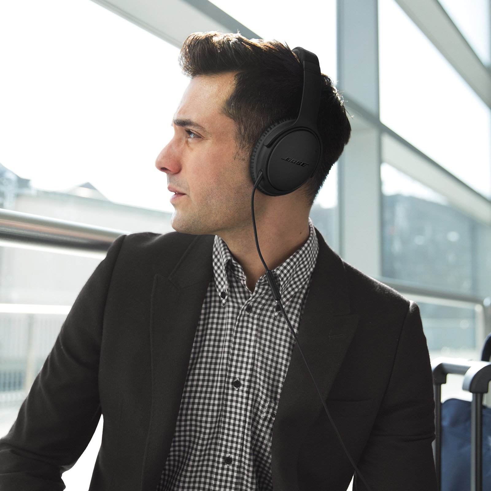Bose QuietComfort 25 Acoustic Noise Cancelling Headphones for Apple devices - Black [並行輸入品] Shop Bose Quietcomfort 25 Acoustic Noise Canc – Luggage Factory