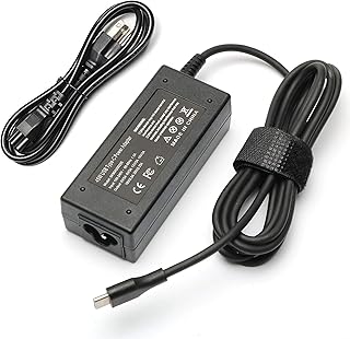 45W USB-C Charger Fit for HP Chromebook 14 14A G5 14-ca061dx 14-ca020nr 14-ca060nr 14-ca043cl 14-ca052wm 14-ca051wm X360 11A 11 G6 EE 11 G1 11-ae051wm 11-ae000