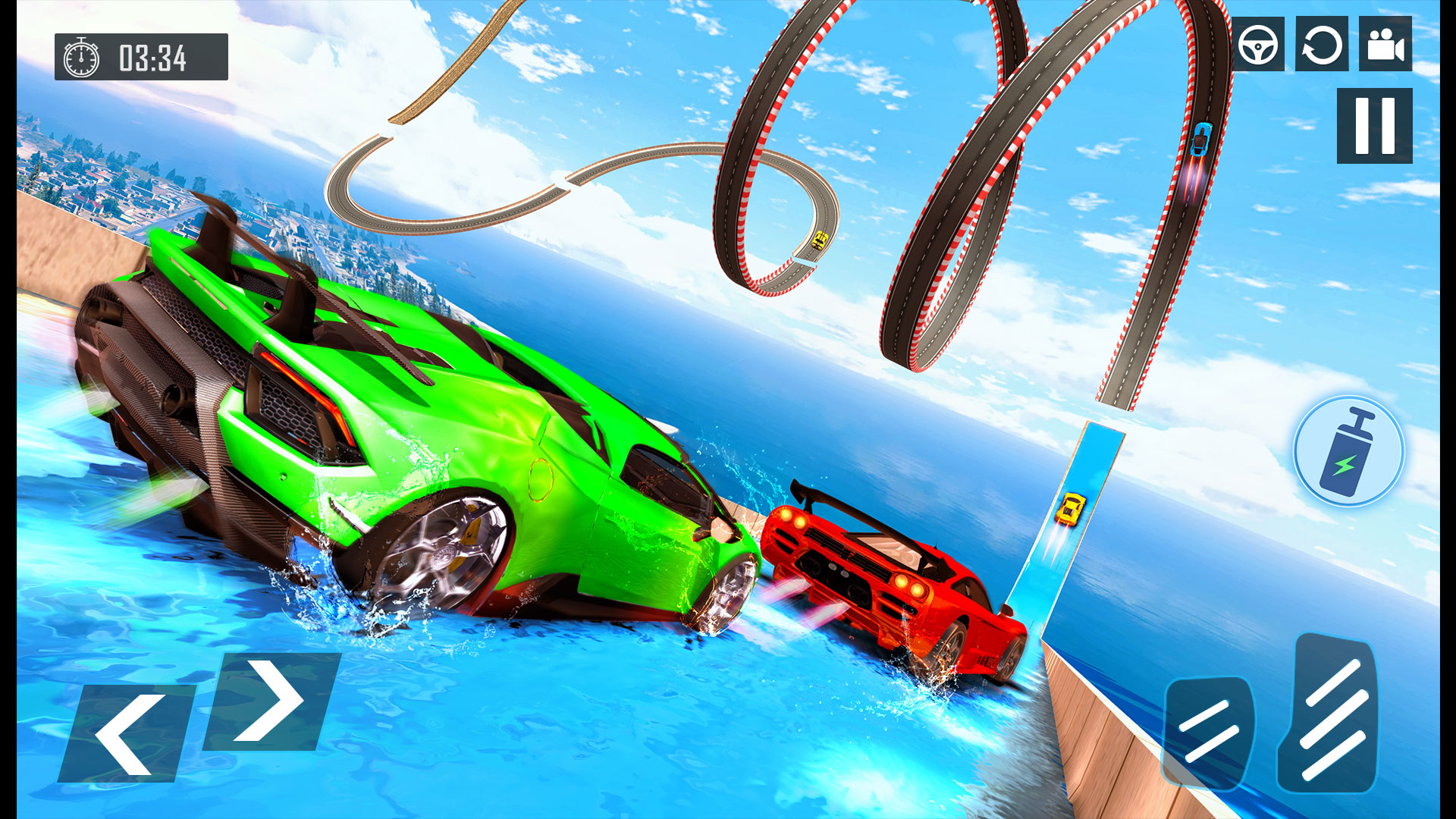 Impossible Car Stunts- Free Mega Ramp Car Racing Stunts 3D - App