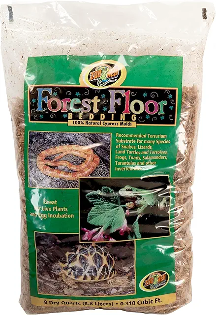 Substrato Naturale Forest Floor per Terrario Tartarughe di Terra e Rettili - 8,8 Litri