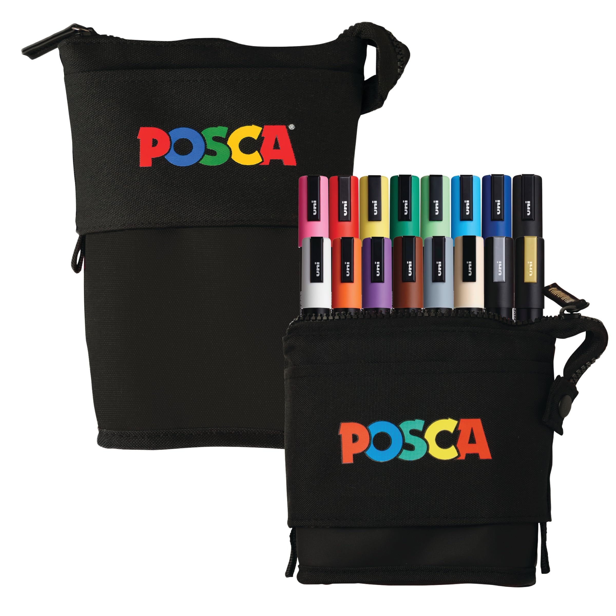 POSCA® 16 Count Water-Based Acrylic Paint Markers, 5M Medium Tips