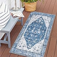 Vista 27 de COMSLE Alfombra Runner Bohemia, 2' x 7' Alfombras Lavables para Pasillo de Lana Sintética Pequeña Alfombra de Área de Cocina Alfombra Decorativa