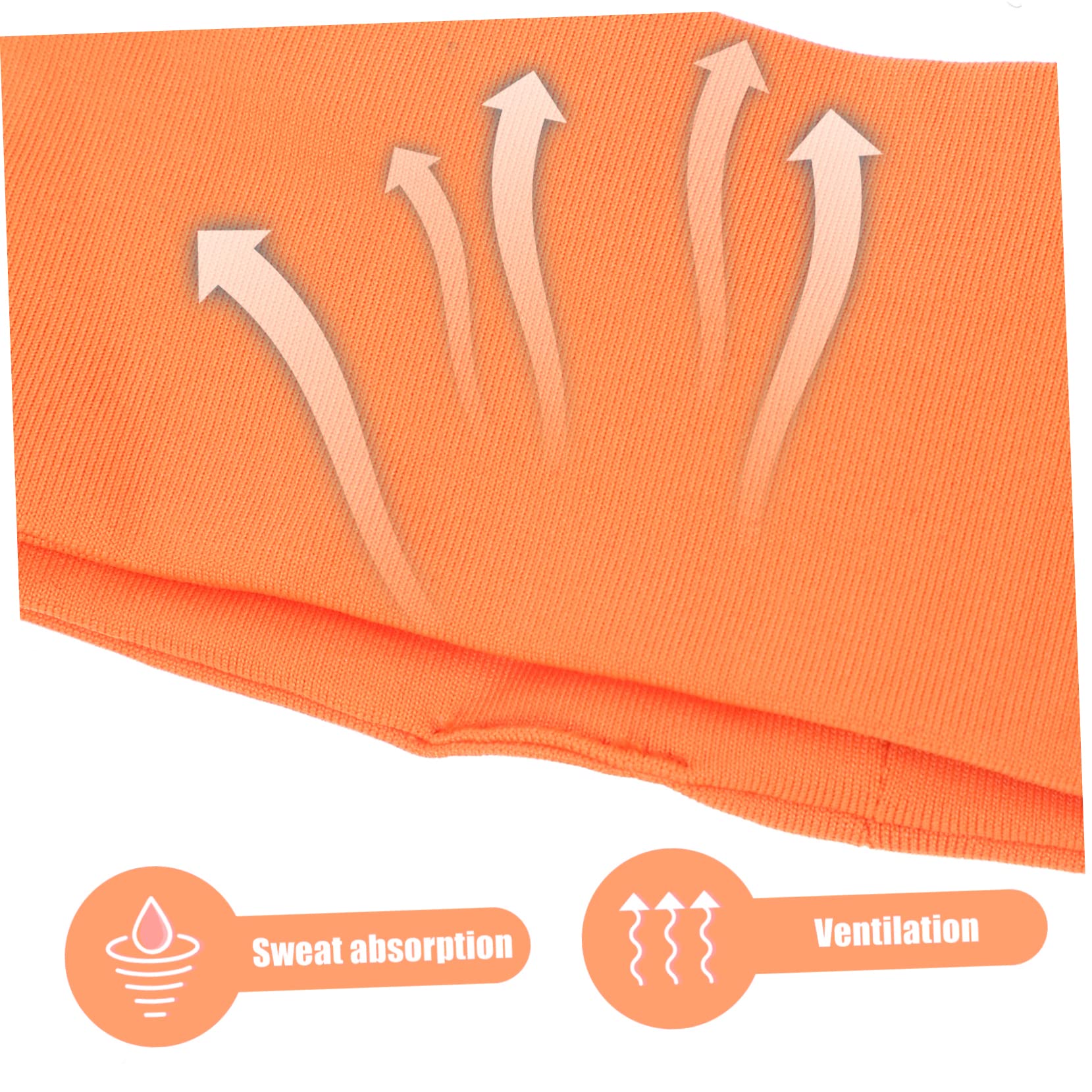 BESPORTBLE 6 Pezzi Fascia Sportiva Fascia Per Il Sudore Allenamento Per La Testa Palestra Copricapo Elasticizzato Elastica Antiscivolo Mens Turbante Fitness