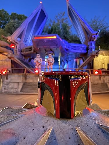 Miniatura 27 de Silver Buffalo Star Wars The Mandalorian Grogu - Taza de cerámica con tapa de rana esculpida, 18 onzas